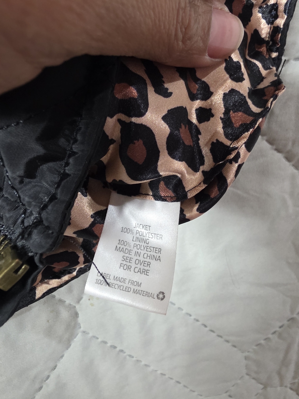 In Girls Black Gold Accent Quilted Jacket Vest
Size 5 - Picture 8 of 9